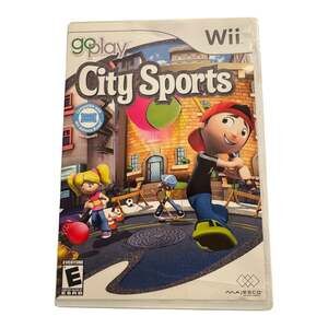 Go Play City Sports (Nintendo Wii, 2009) Complete Video Game